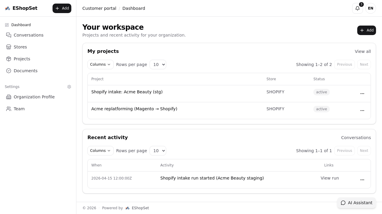 Centralize client conversations — how it works
