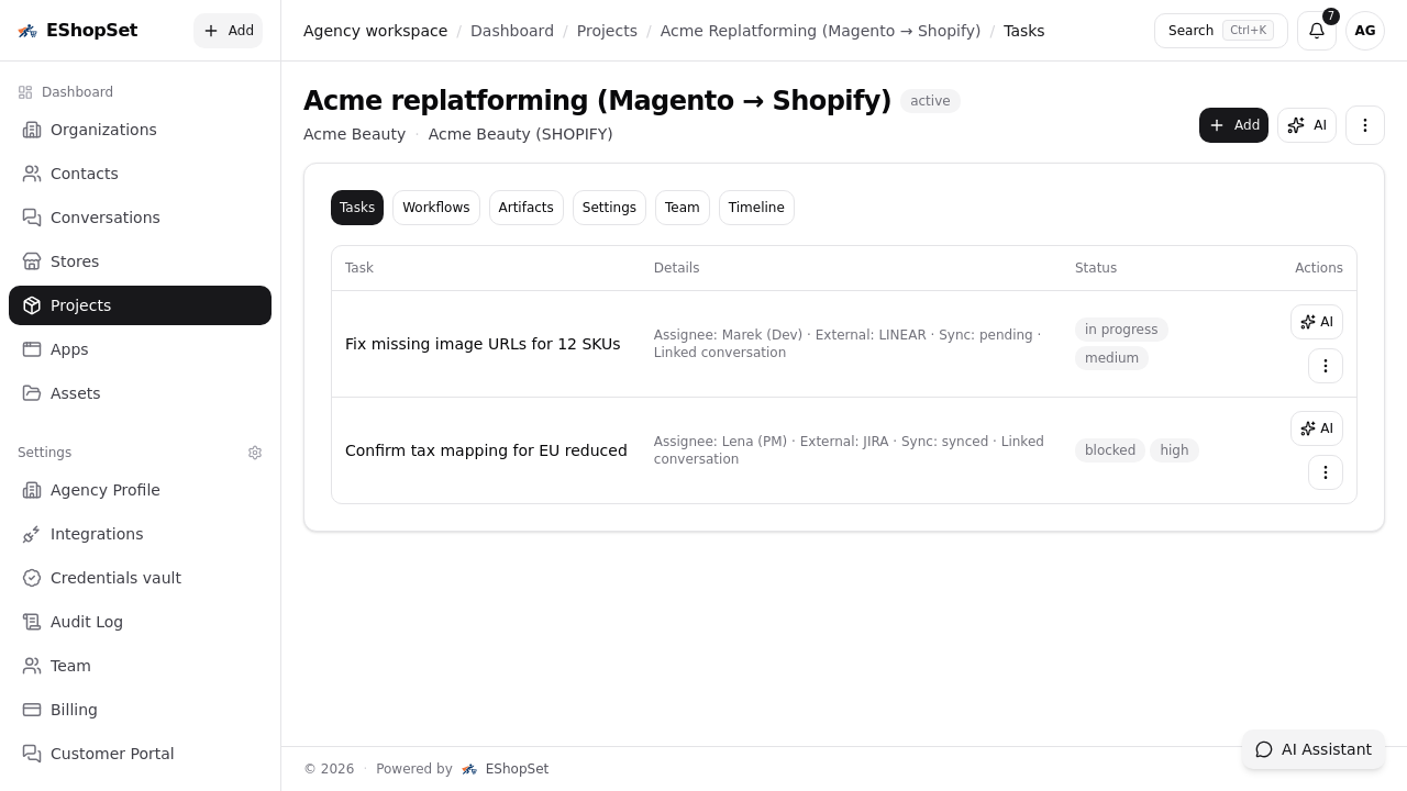 Technical context without over-sharing — how it works